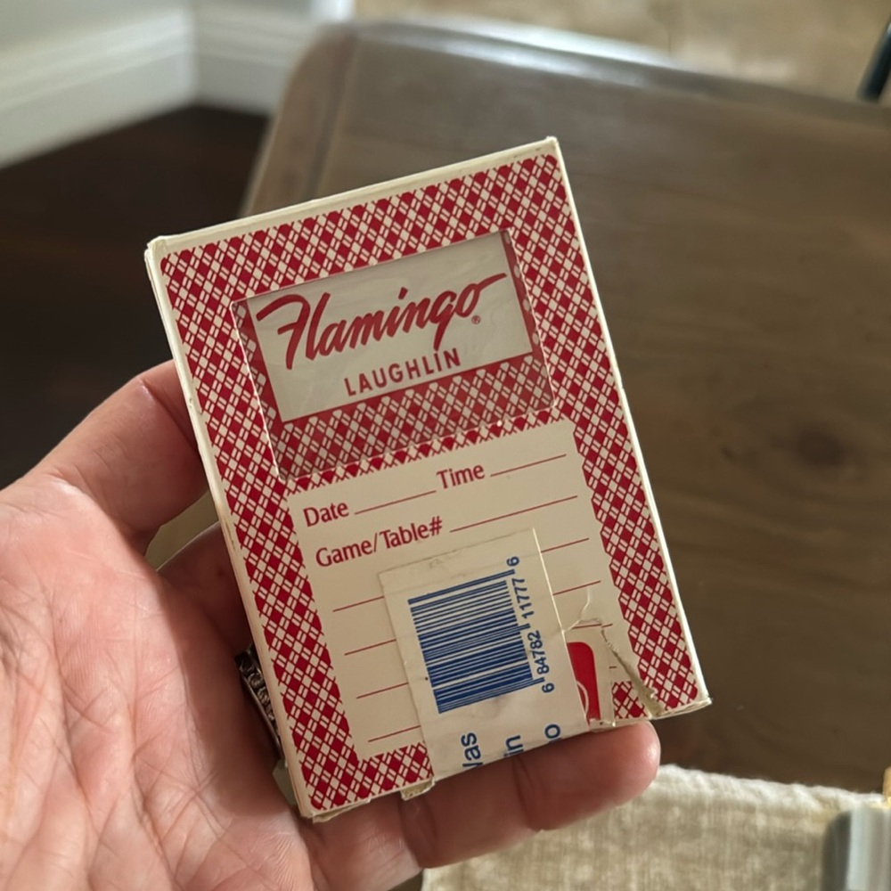 Aristocrat Flamingo Laughlin Playing Cards